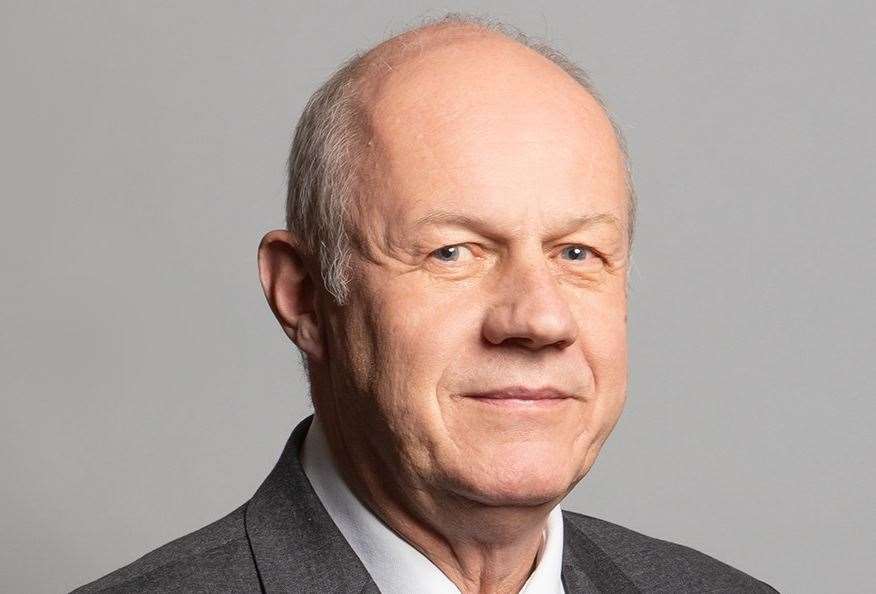 Ashford MP Damian Green has hit out at the 'super' hospital bid