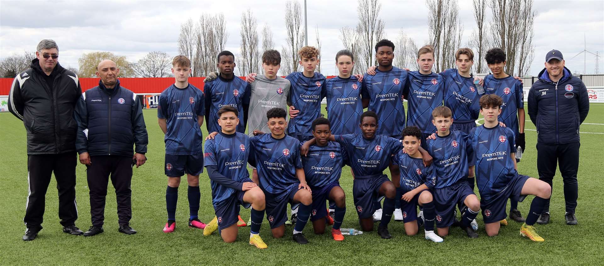 Danson Sports Green - beaten by Danson Sports Yellow in the Kent Merit Under-14 Boys Plate Final. Picture: PSP Images