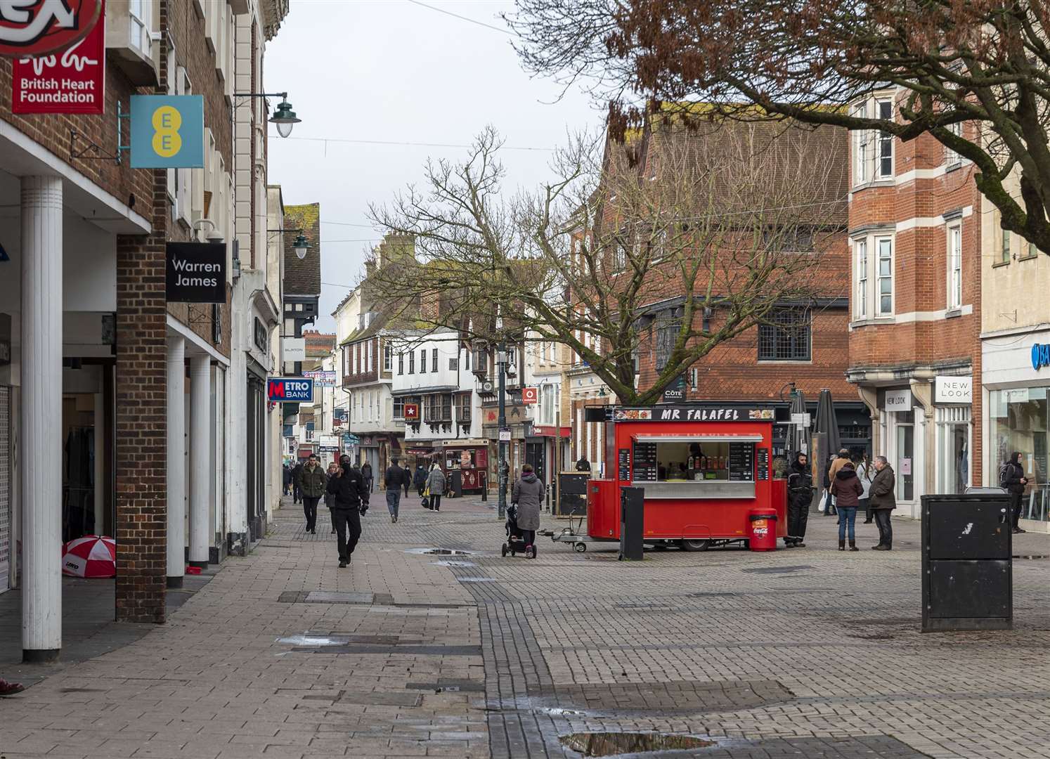 One of the incidents is alleged to have happened in St George's Street, Canterbury. Stock image taken by Jo Court