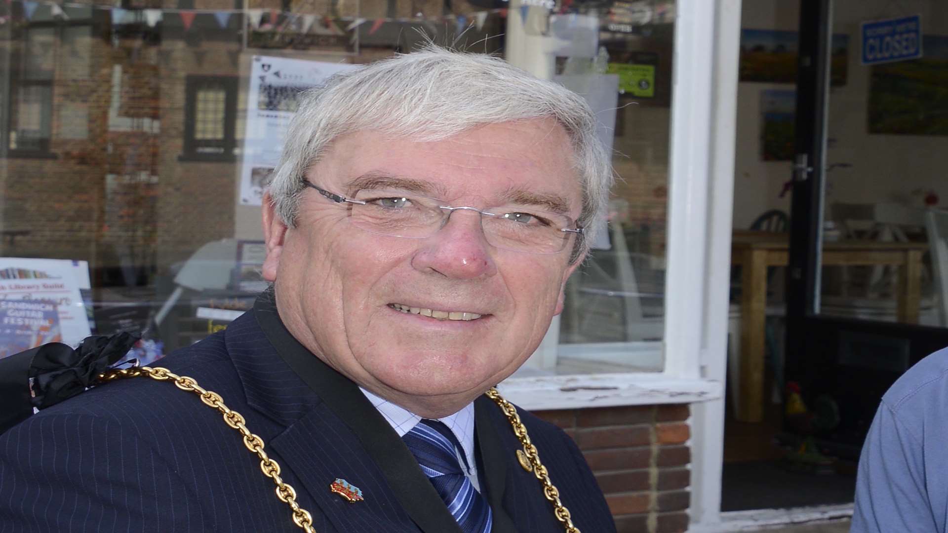 Mayor of Sandwich Cllr Paul Graeme