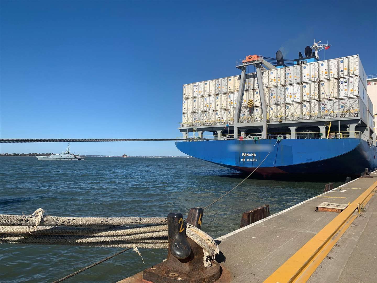 The ship where the drugs were discovered had been carrying bananas. Picture: NCA