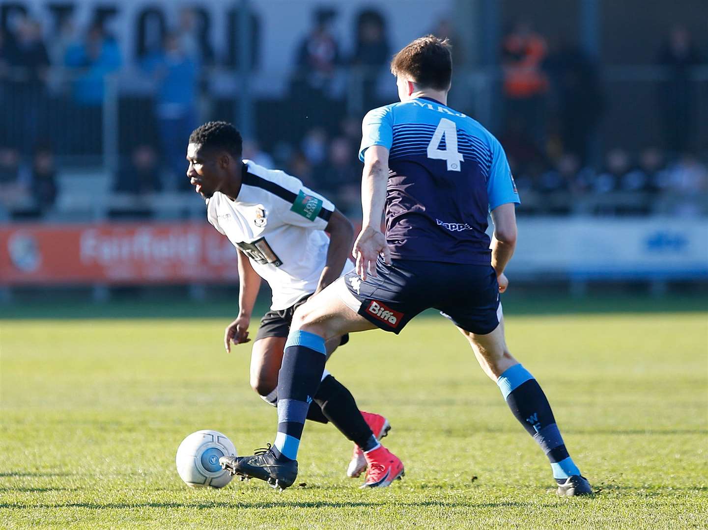 Darren McQueen's quality in front of goal made the difference against Woking Picture: Andy Jones