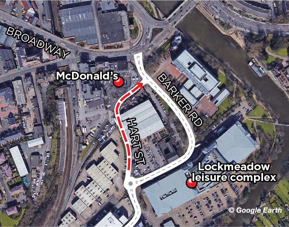 The Hart Street one-way system in Maidstone: Is it working?