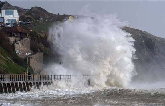 Waves are expected to batter the Kent coast. Picture: Stuart Brock Photography