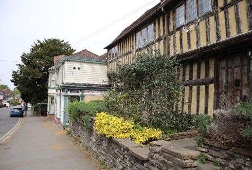 A view of the Conservation Area in Staplehurst