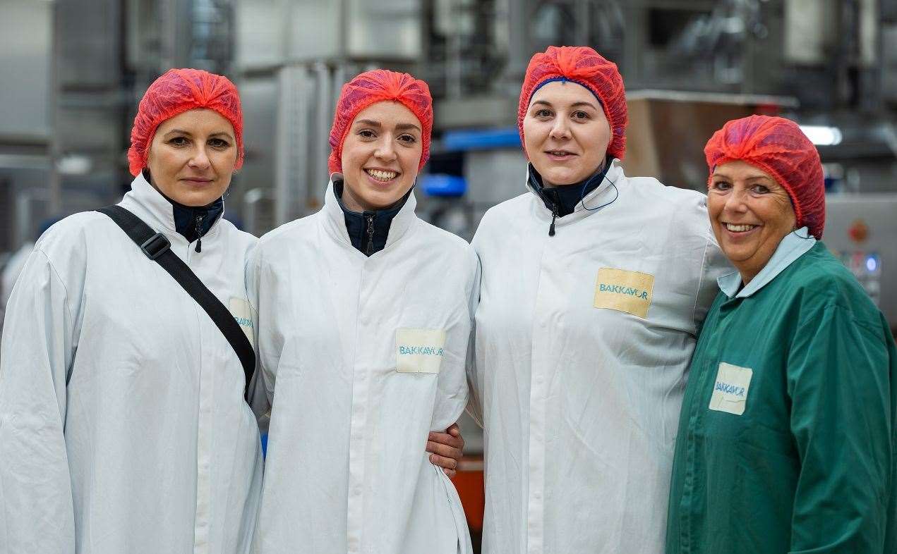 Current workers at Bakkavor which is expanding with 90 new jobs after a new deal with M&S. Picture: Bakkavor Salads Tilmanstone