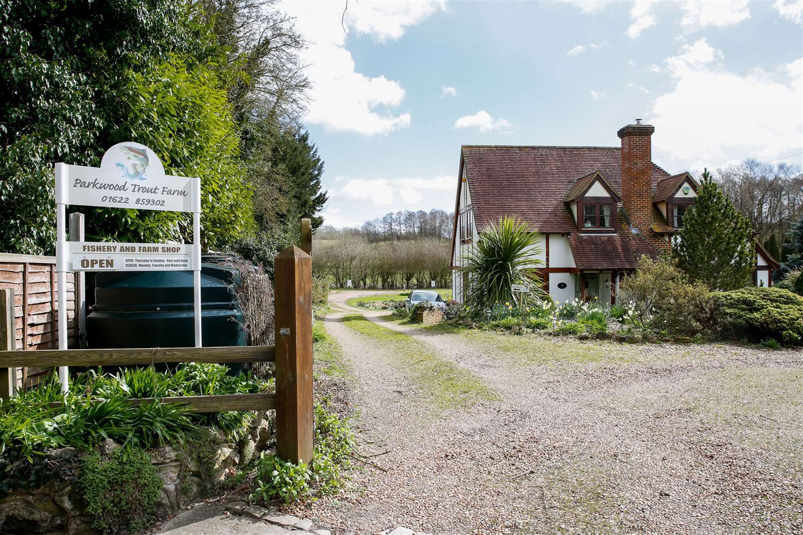 Parkwood Trout Farm said the sewage plans could pollute their stream. Picture: Matthew Walker