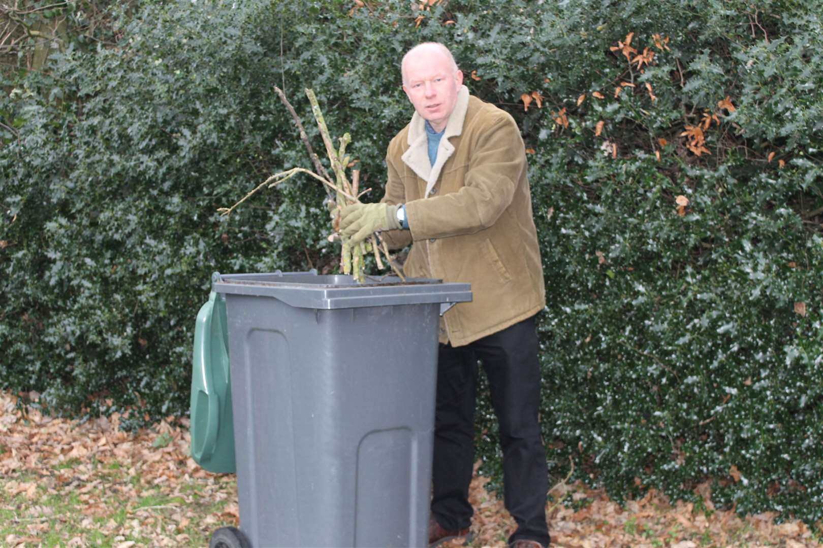 Cllr Mike Sole says there has been a spike in fly-tipping