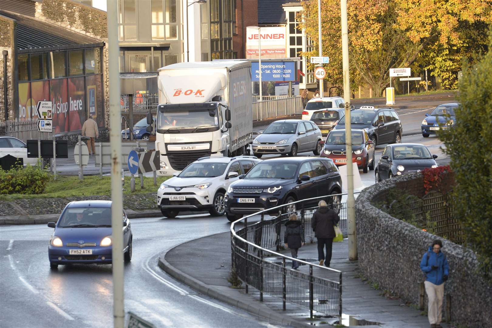 The closure of the London-bound A2 is causing traffic in the city. Stock picture