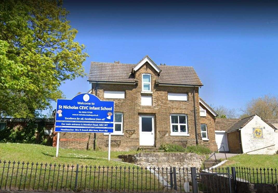 St Nicholas School in Strood. Picture: Google