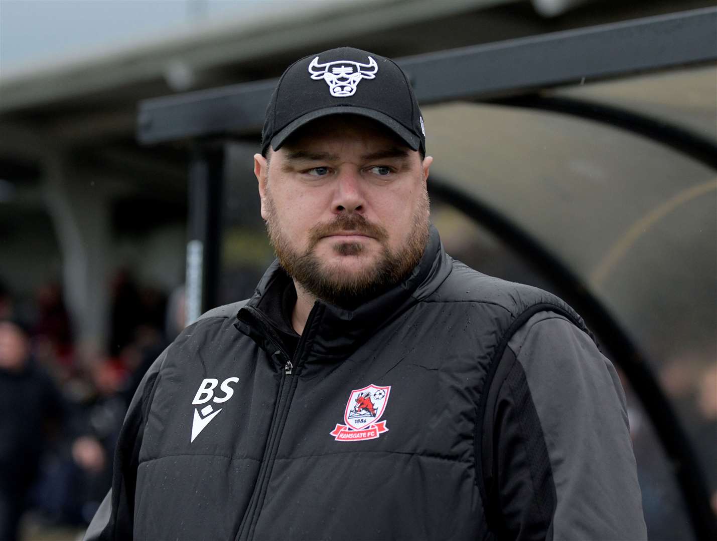 Former Ramsgate manager Ben Smith. Picture: Barry Goodwin