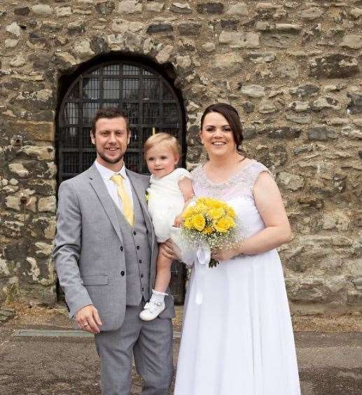 From left: Luke, Grace and Stephanie. Picture: Stephanie Ashton-Jones