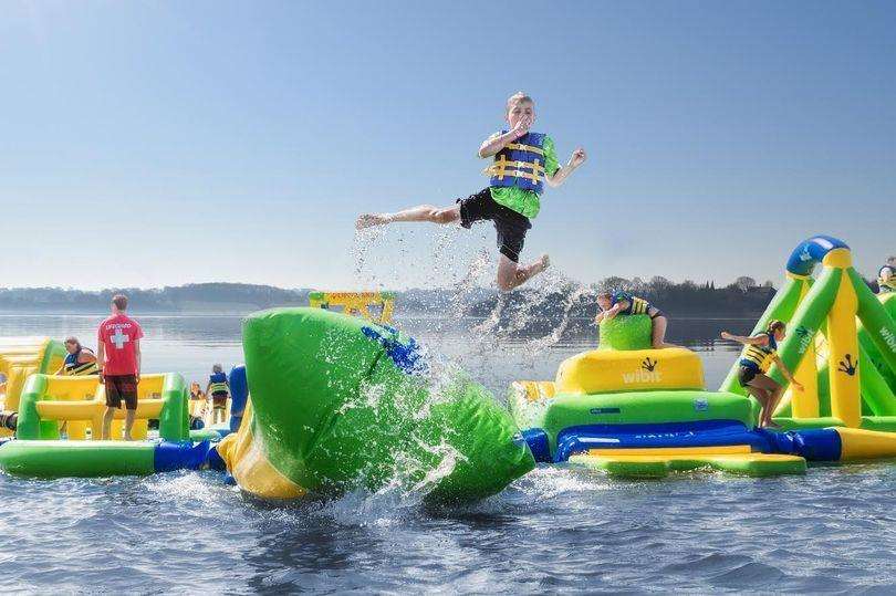 The new attraction will feature Total Wipeout style inflatable obstacles