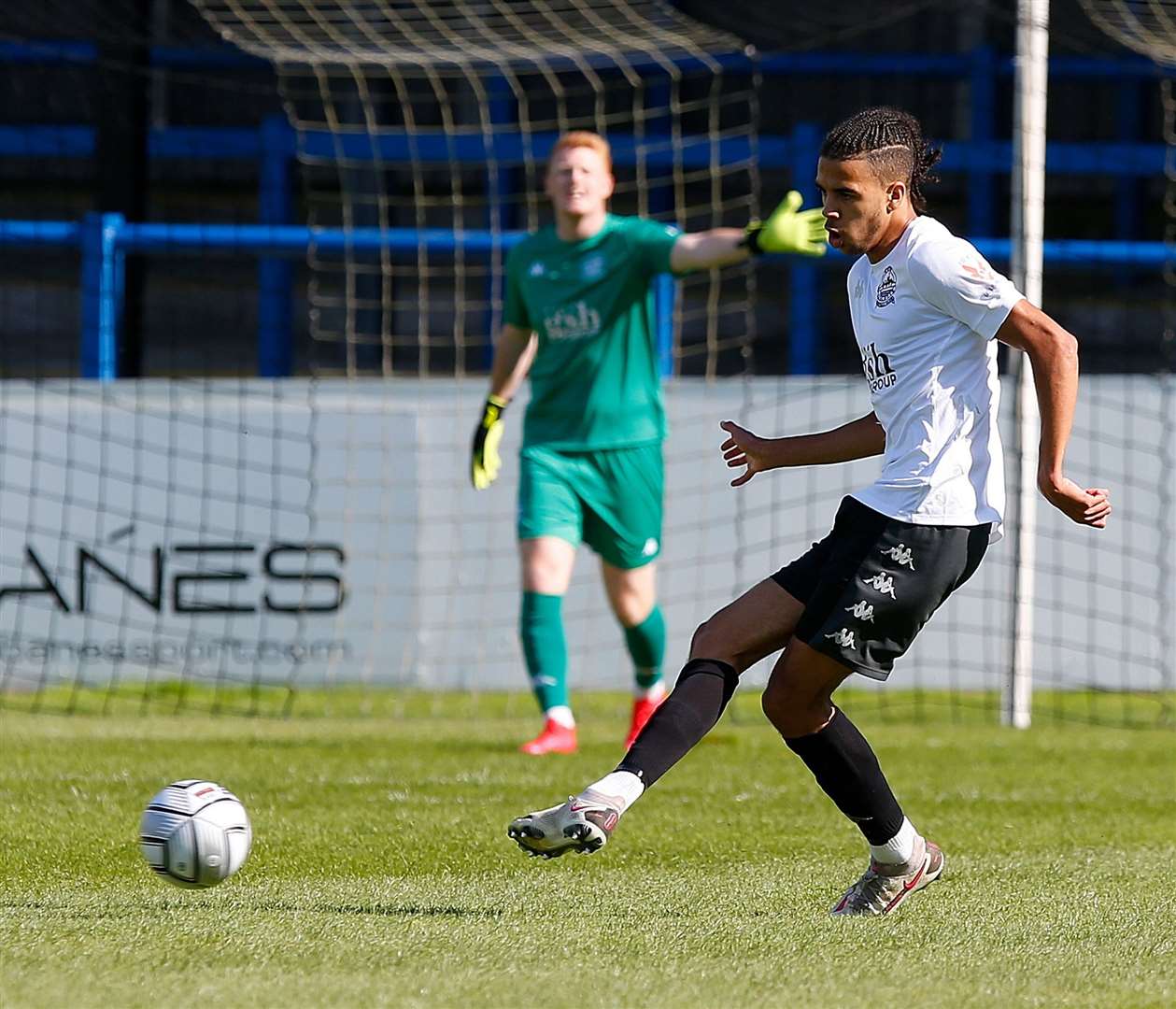 Dover Athletic midfielder TJ Bramble Picture: Andy Jones