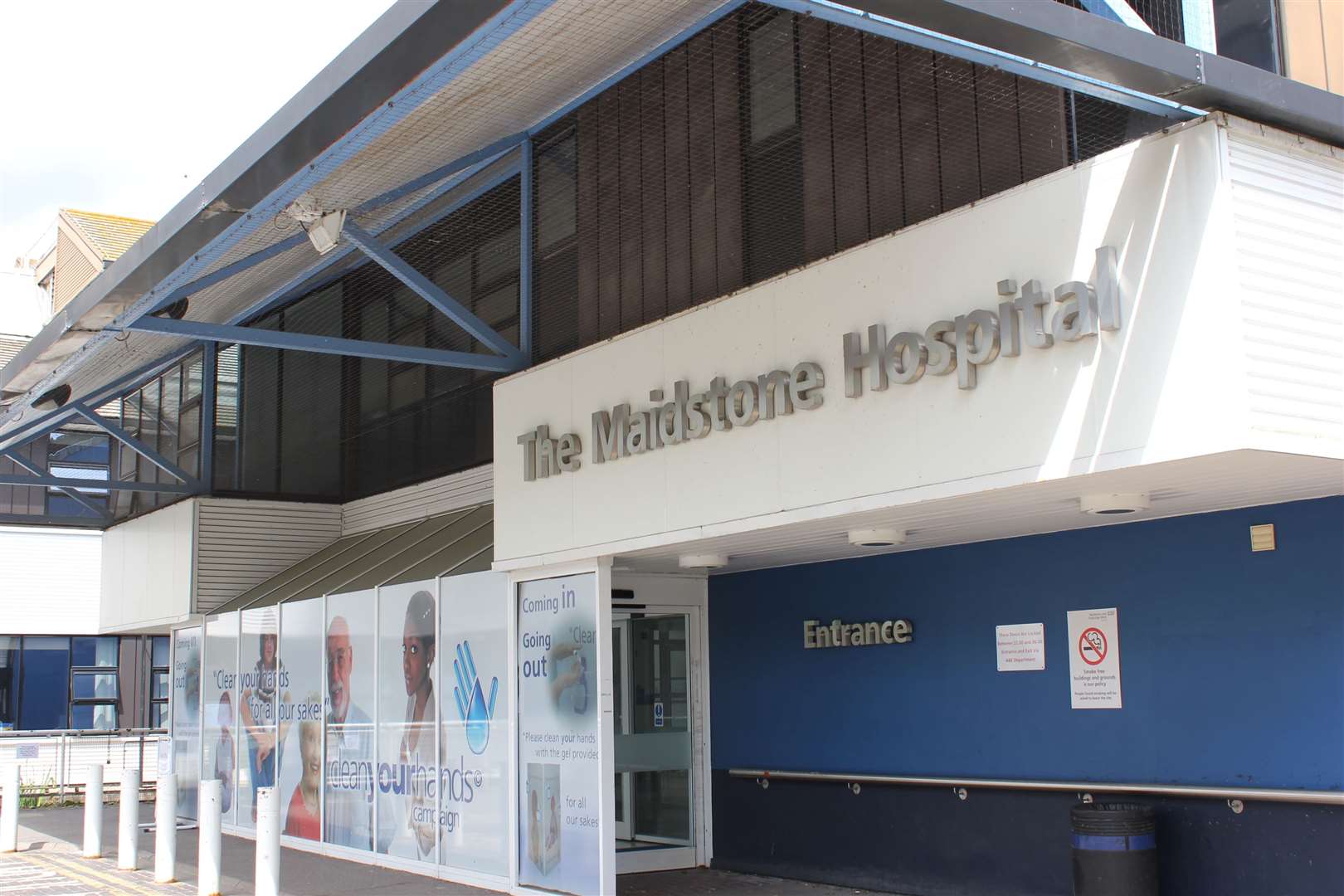 Maidstone Hospital has told patients to add extra time when travelling. Stock image