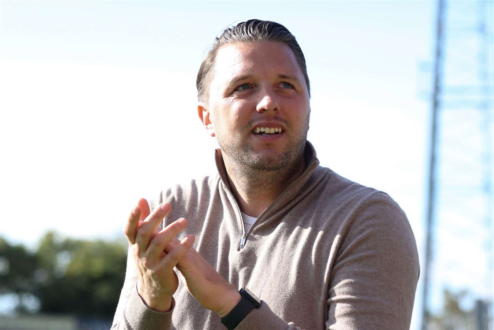 Cambridge United head coach Mark Bonner Picture: Ben Phillips