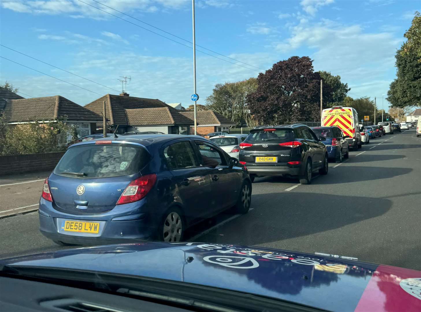 The developers' traffic surveys found no problems with having a HMO on the busy road, but neighbours aren't impressed. Picture: Alistair Baldwin