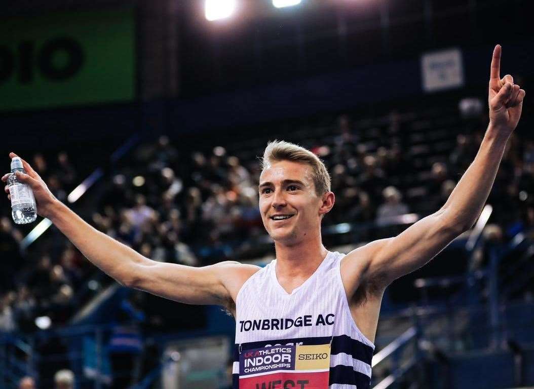 James West takes in his victory. Picture: Julie Fuster