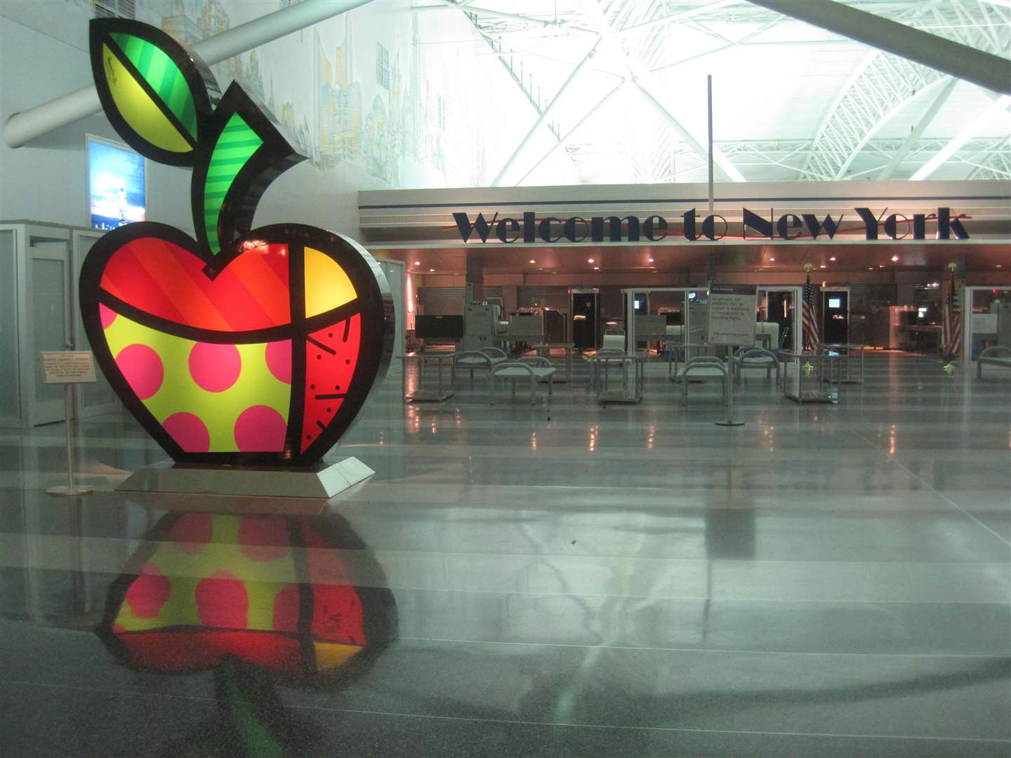 John F Kennedy airport in New York announced extra screening measures on some Chinese flights (Eleanor Crooks/PA)