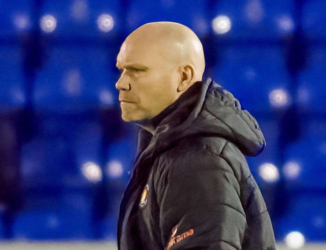 Ebbsfleet boss Danny Searle. Picture: Ed Miller/EUFC