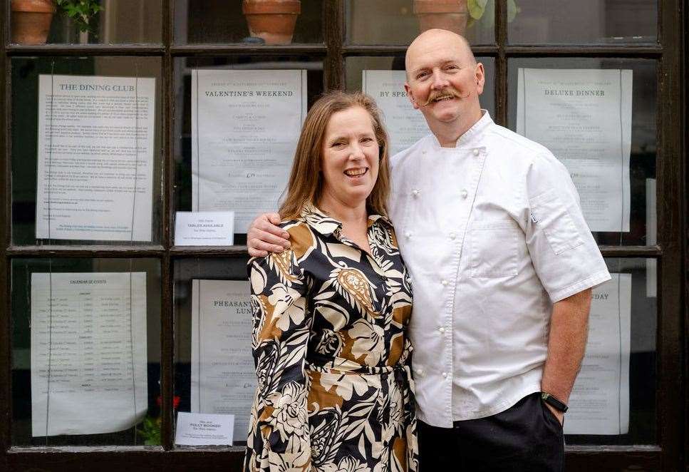 Suzanne and Scott Roberts have operated The Dining Club in Deal for the last 13 years. Picture: The Dining Club