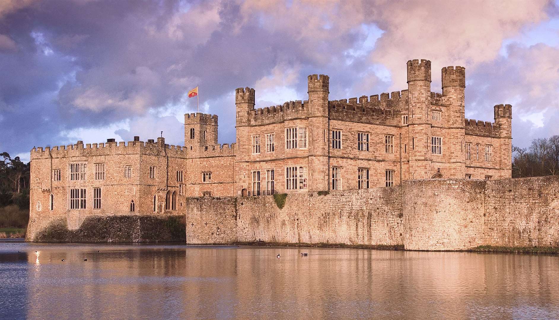 Leeds Castle hosted the CEO sleepout last Thursday. Picture: Visit Kent