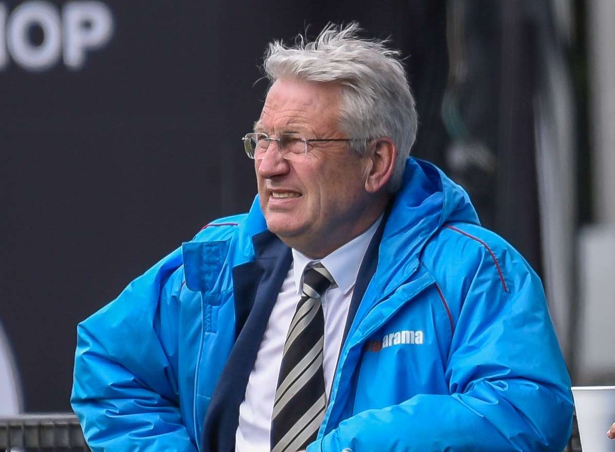 Dover manager Chris Kinnear Picture: Alan Langley