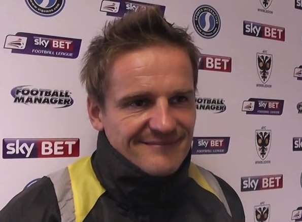 AFC Wimbledon manager Neal Ardley