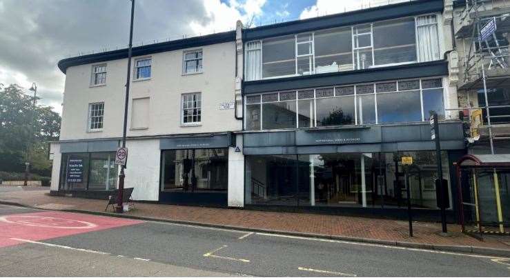 The former Wesley Barrell showrooms in Tunbridge Wells