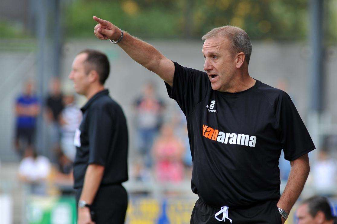 Dartford manager Tony Burman Picture: Richard Eaton