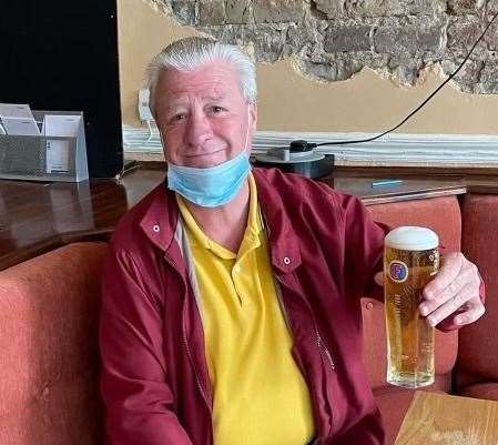 'Ramsgate legend' Stephen Gardiner died after falling down concrete stairs at Harbour Bar in the town. Picture: Carol Hancock