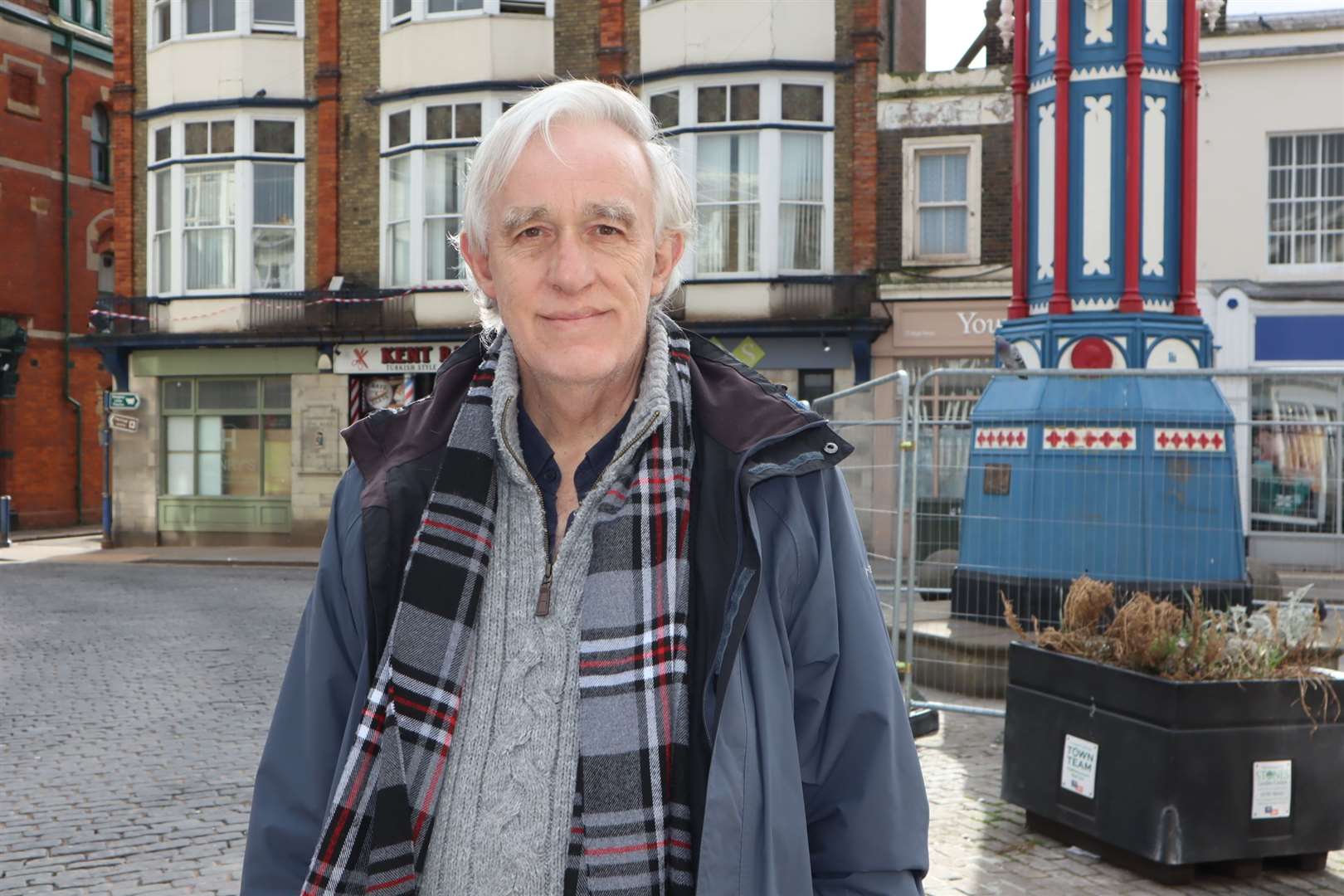 Former vicar of Eastchurch the Rev Tim Foreman is now chairing the Sheppey Greenway project to convert some of the former Sheppey Light Railway line into a 'greenway' for cyclists and walkers