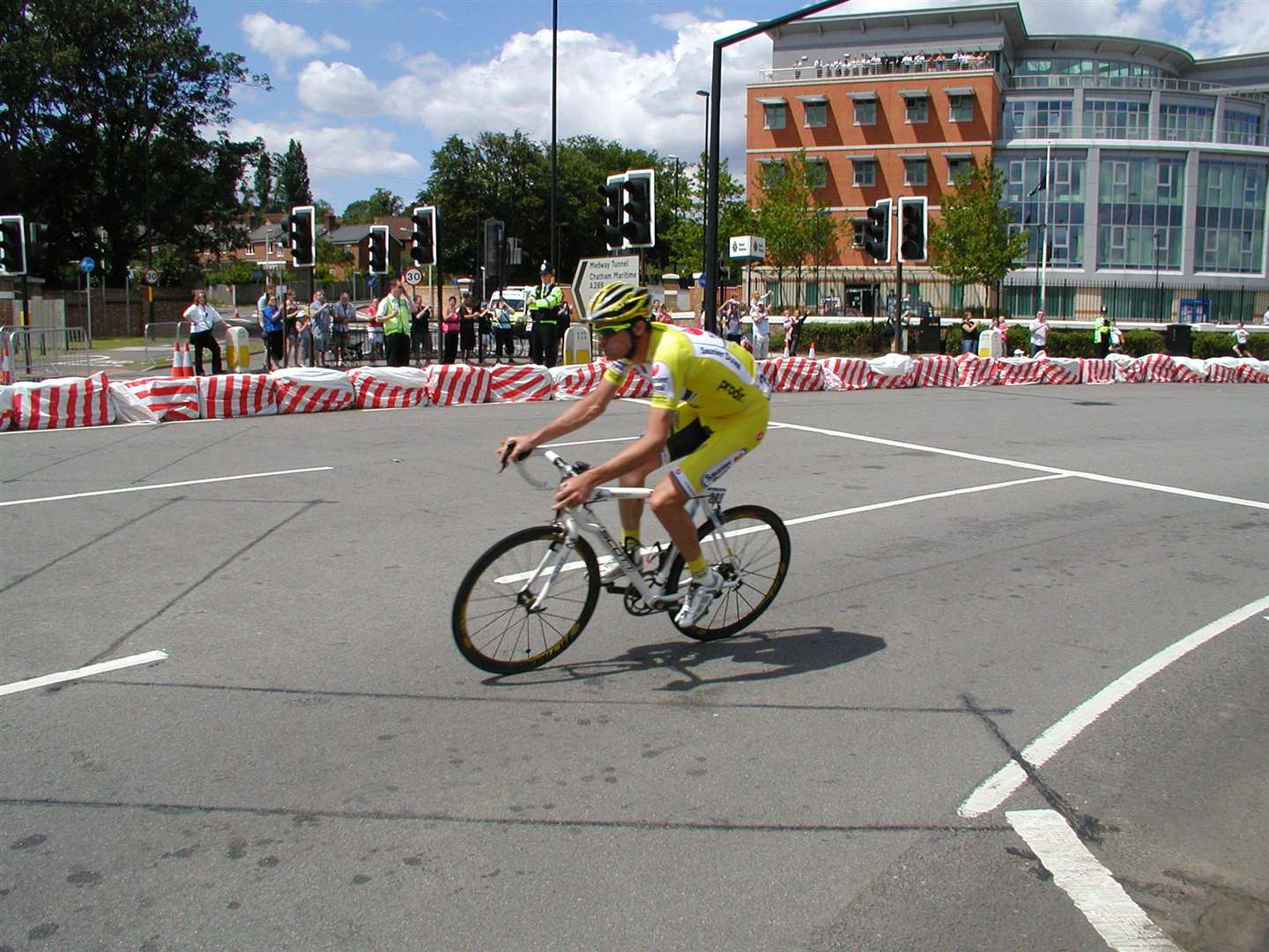 Brit hopeful David Millar in Medway. Pic: Zoe Turner