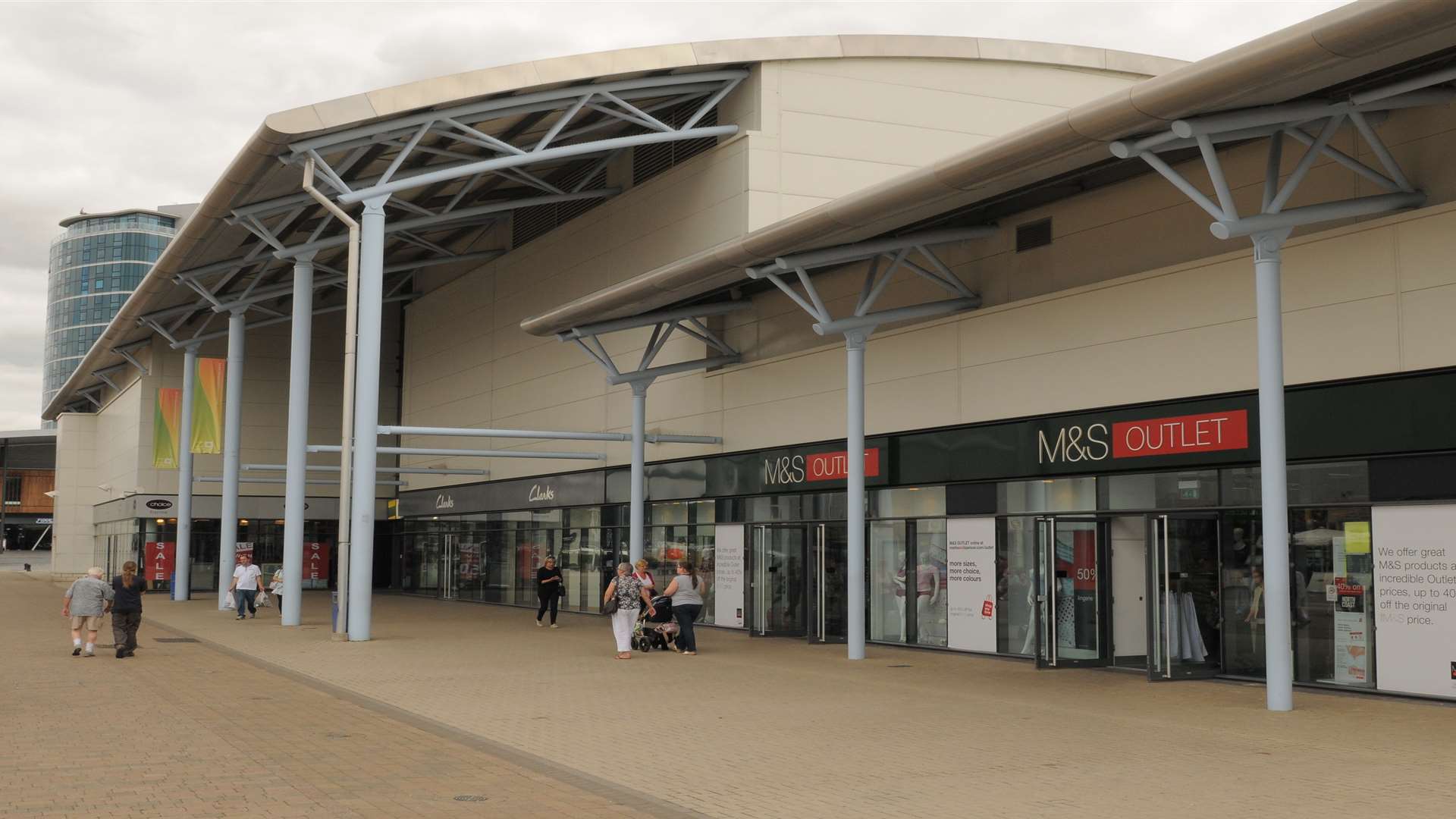 The Dockside Outlet Centre in Chatham