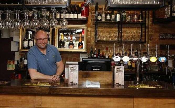 Landlord Howard Laphish reopened the pub back in March 2018. Picture Andy Jones