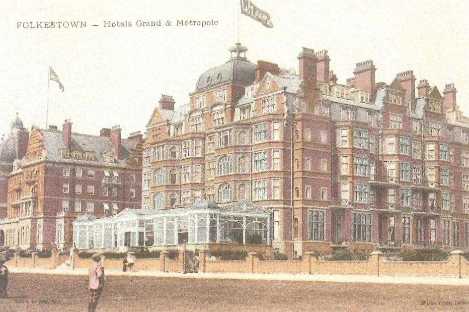 The Metropole opened as a hotel in Folkestone in July 1879. Picture: Martin Easdown, Fashionable Folkestone