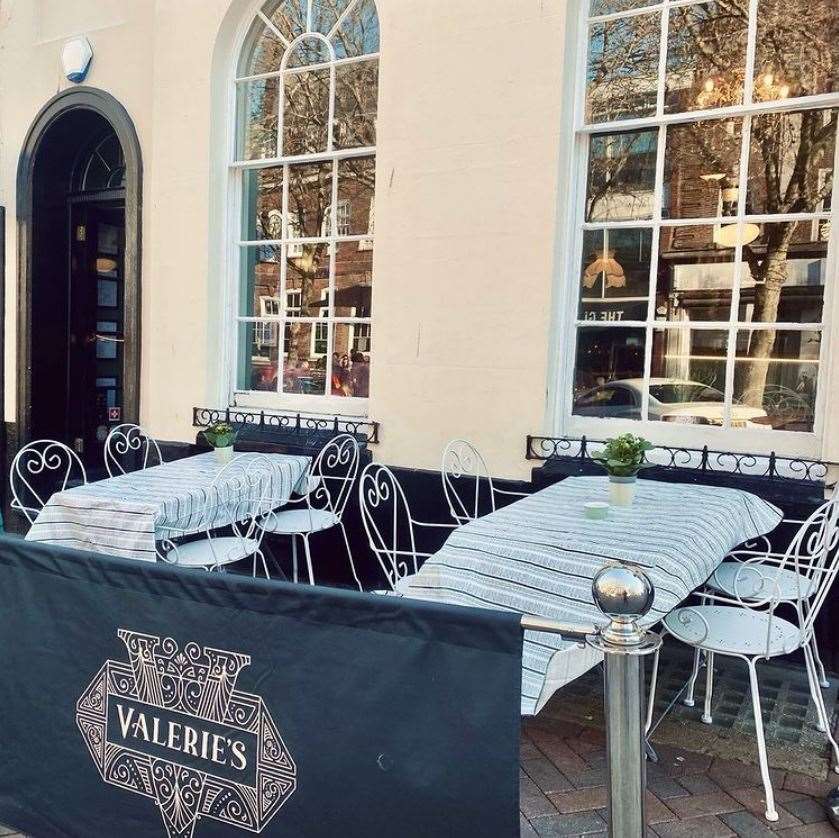 Valerie's Wine Bar in Ashford. Picture: @valerieswinebar on Instagram