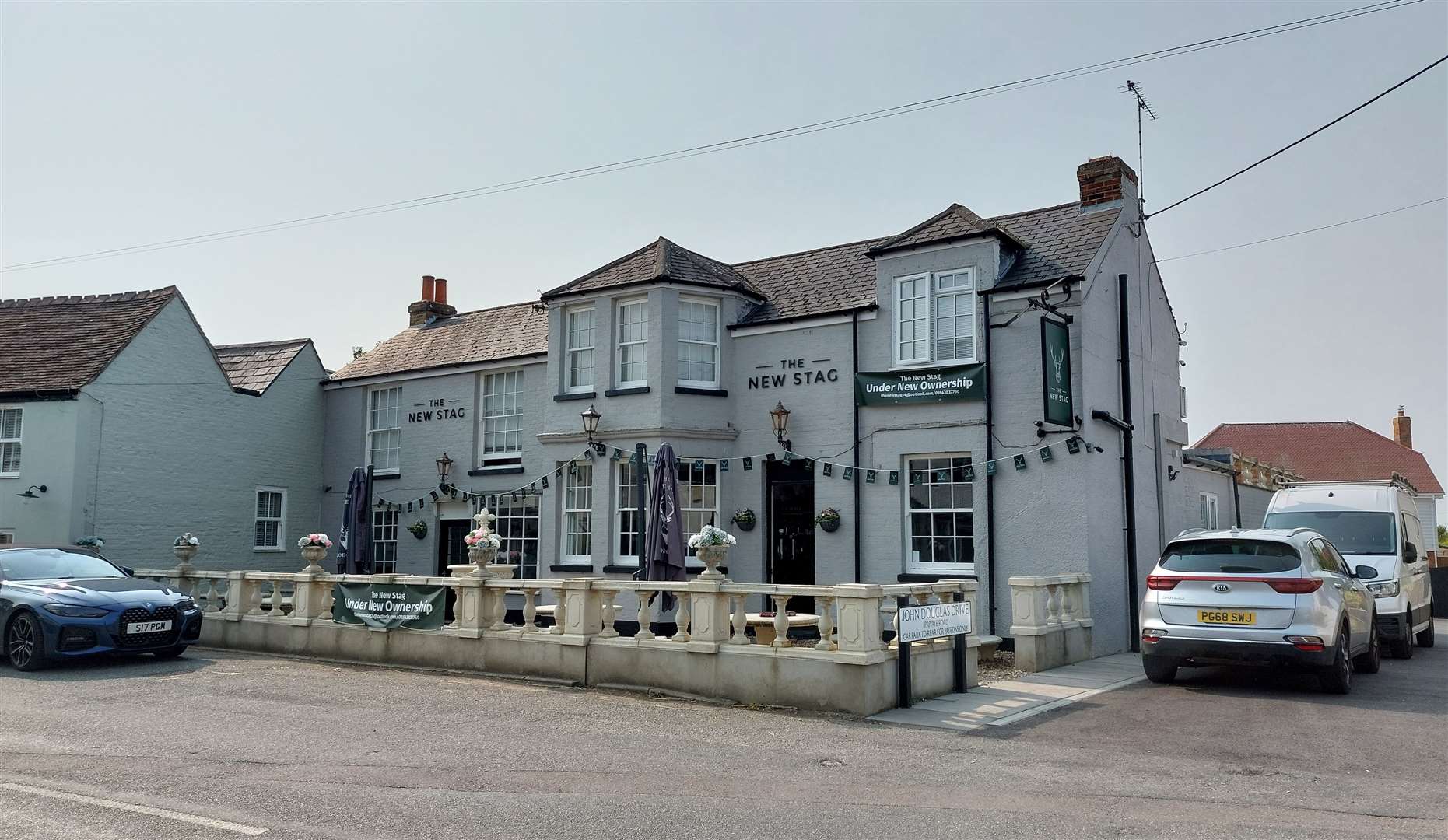 The pub formerly known as The Olive Tree at the White Stag is now called The New Stag