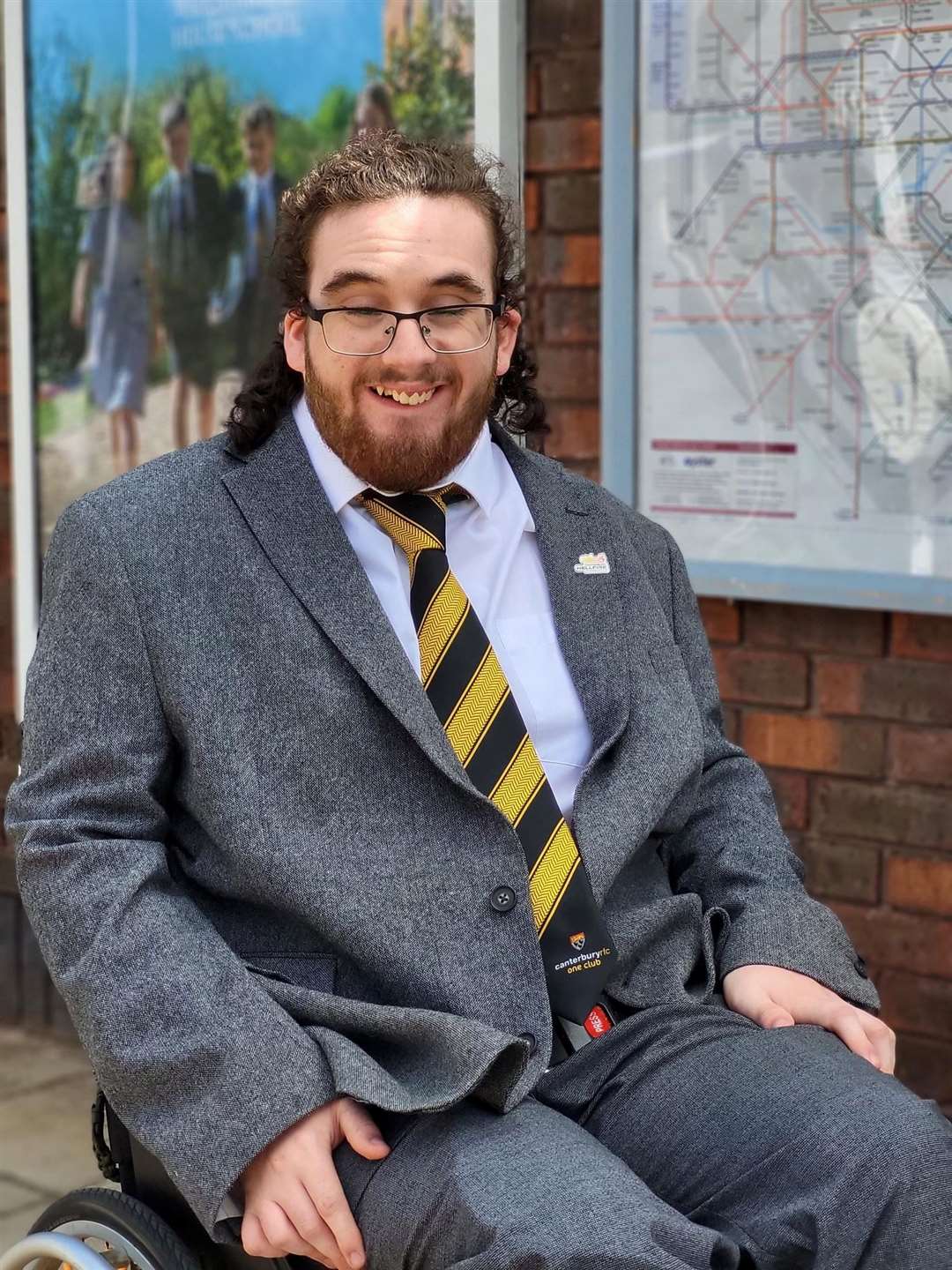 Owen West - dressed for his Westminster appearance