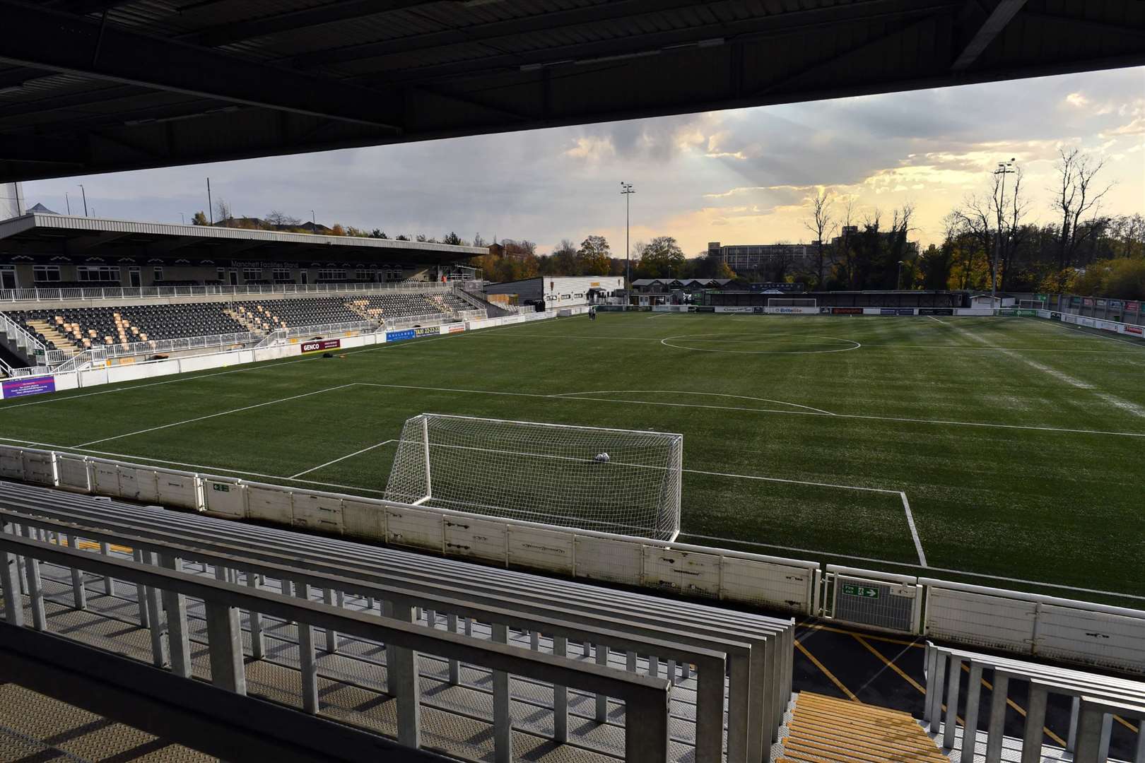 Maidstone United were among a group of nine clubs calling for Brian Barwick to resign Picture: Keith Gillard