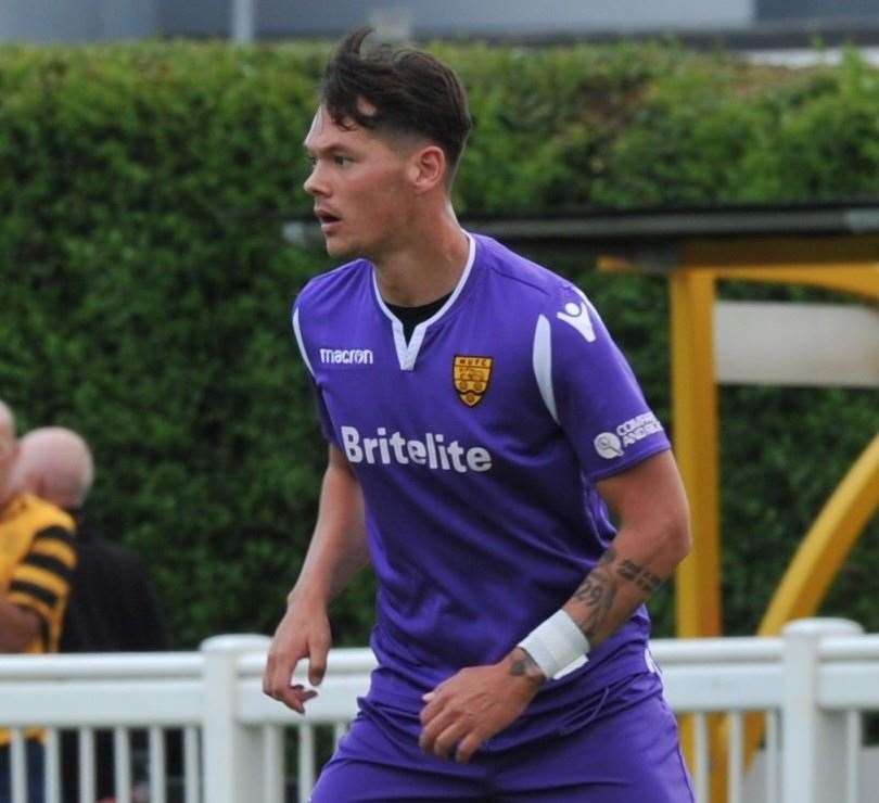 Maidstone United striker Alfie Pavey Picture: Steve Terrell