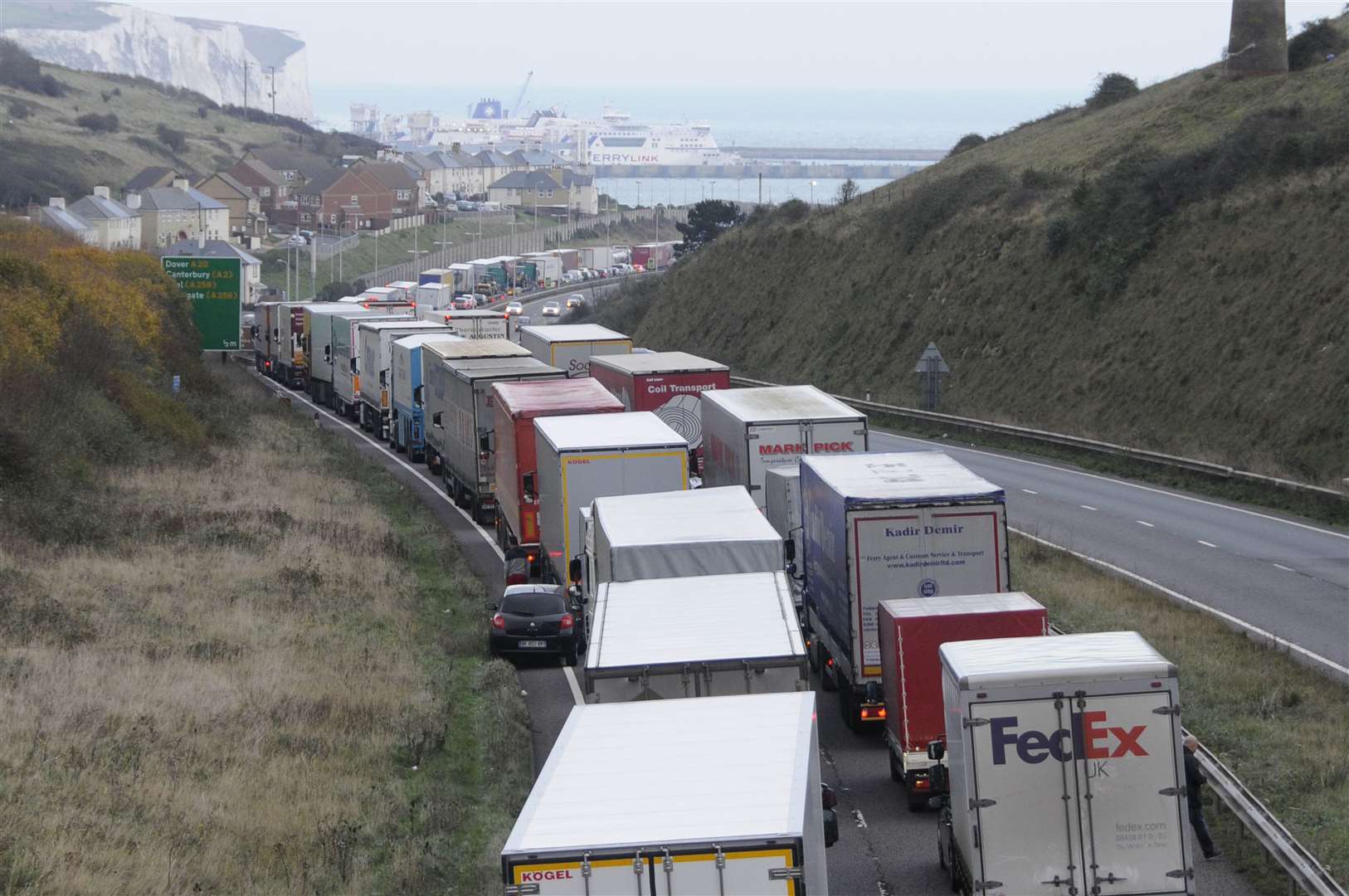 Dover TAP on the A20 is usually at Aycliffe and leads to complaints of noise and pollution from residents when it is implemented. Library image: Paul Amos