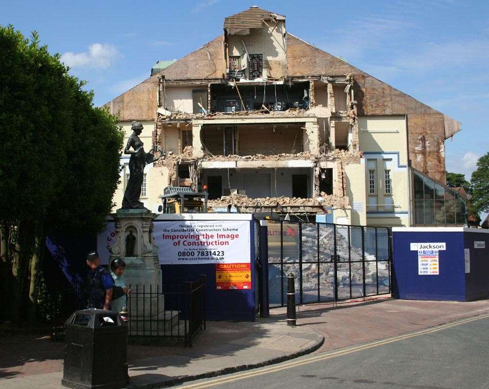 The 1930s building, formerly home to the Odeon Cinema, made way for a more modern theatre which opened in 2011