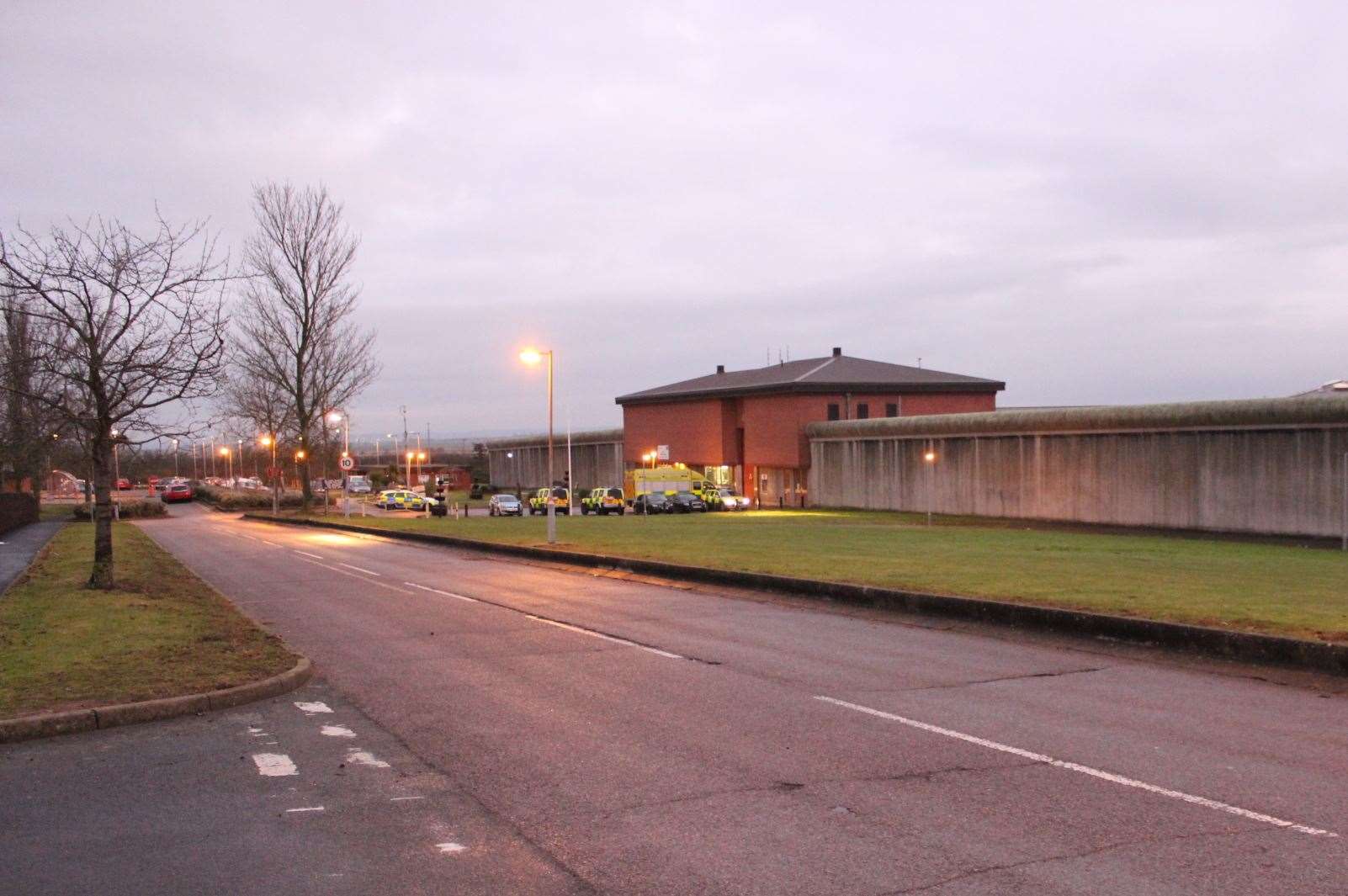 Swaleside prison on Sheppey