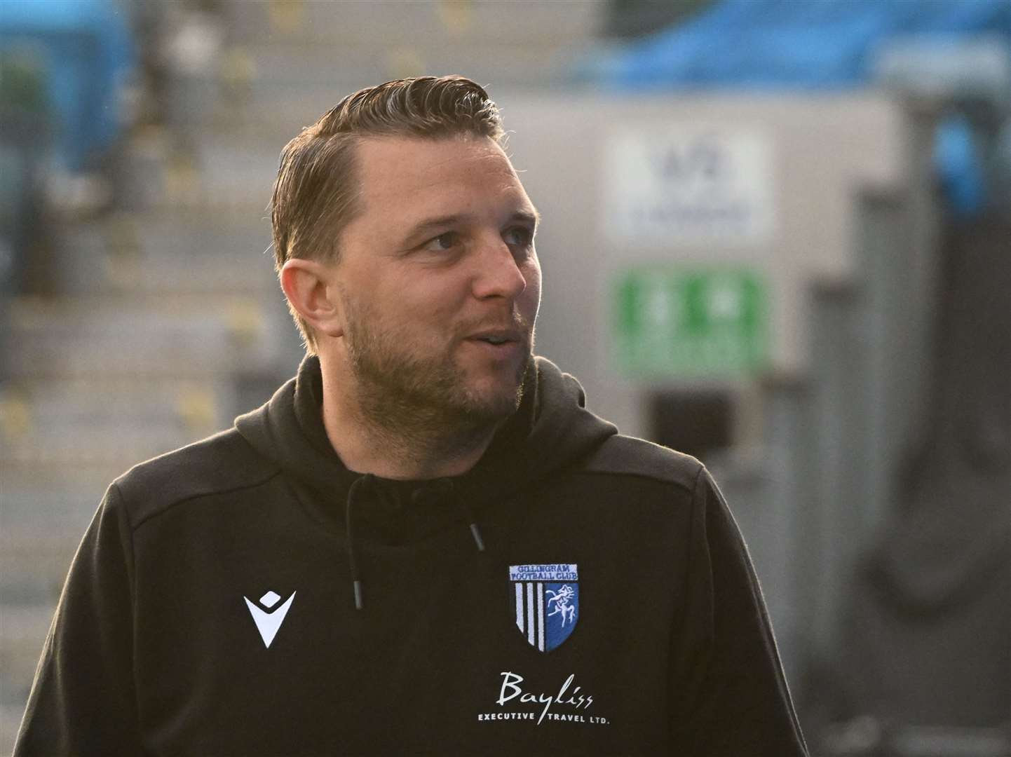 Gillingham manager Mark Bonner Picture: Barry Goodwin