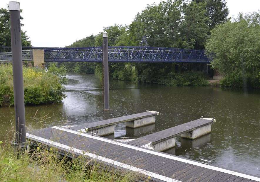 A duck was attacked by a gang in Tovil