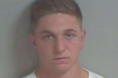 Jordan Baker has been jailed for biting a man's ear