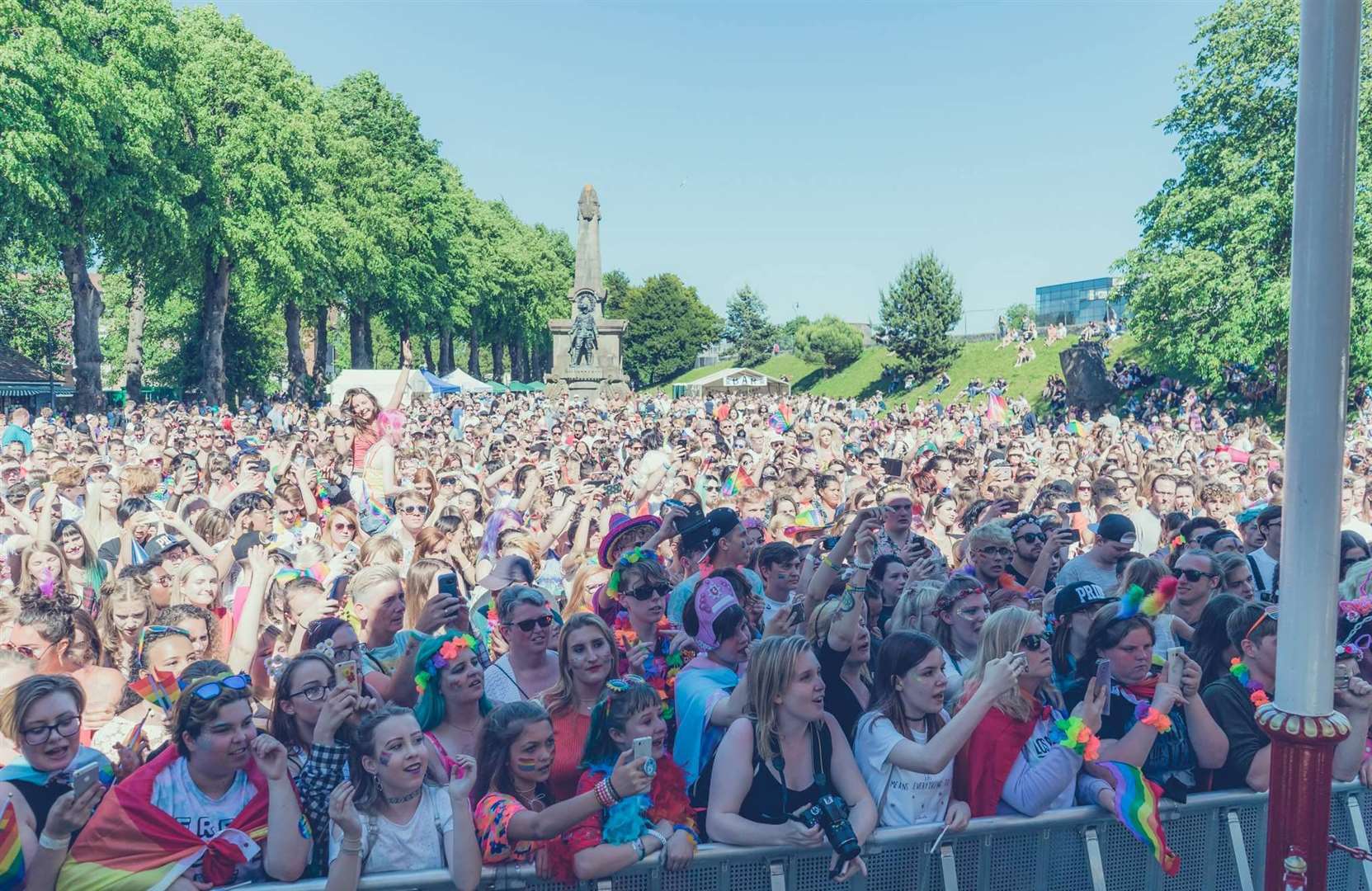 Canterbury Pride will not take place at Dane John Gardens next year