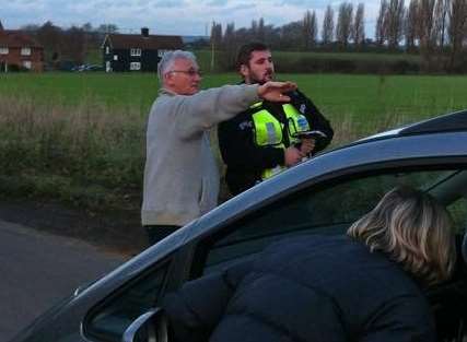 An official complaint has been made to British Transport Police after officers threatened to arrest parents for their parking outside Luddenham School