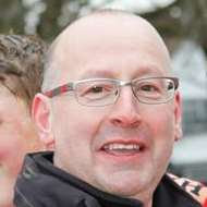 Former Maidstone coach Andy Foley celebrates the club's London 3 South East title win in 2013 Picture: Matthew Walker